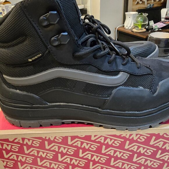 Vans UltraRange Hiking Hi MTE Gore-Tex x Bryan Iguchi BLACK SIZE 9 BOOTS NEW - Picture 6 of 10